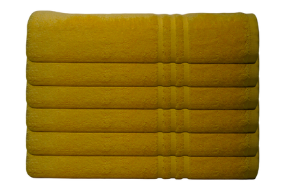 Luxury Can Border Towel Set - Set of Pack | Premium Soft & Absorbent Bath Towels